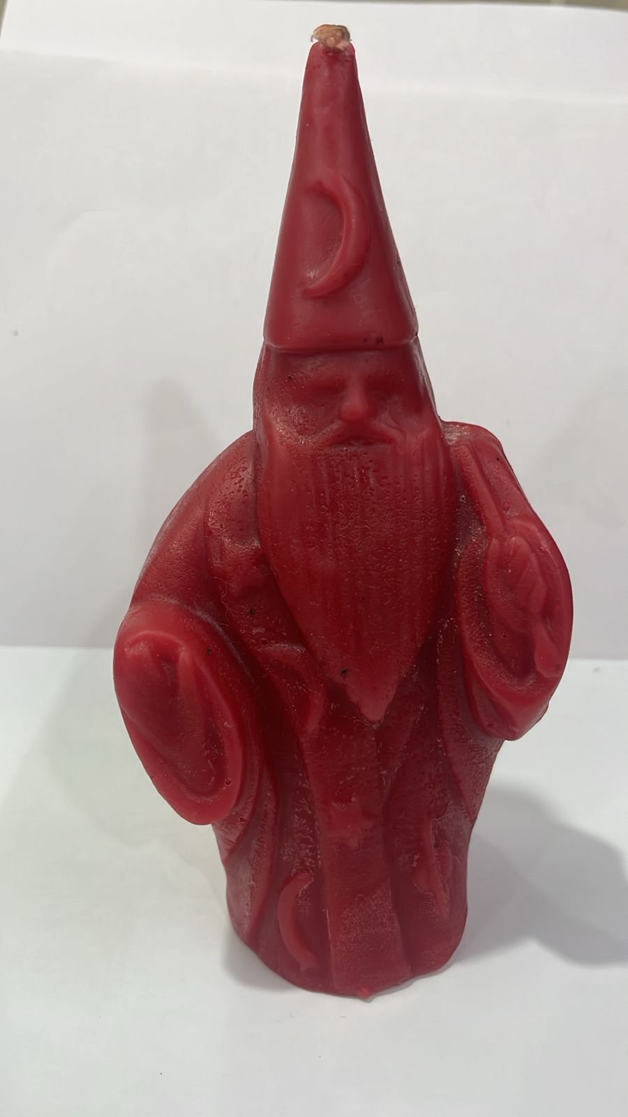 Merlin Wizard Candle Ritual Candle Wiccan Candle Spell Candle (Pack of 1) (Red)