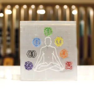 Maureen Natural Selenite Plate